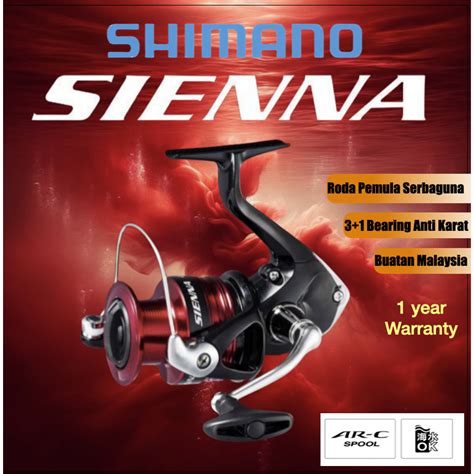 Shimano Sienna Spinning Reel Mesin Pancin Original Imported