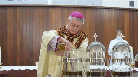 Missa Dos Santos Leos A Presen A Dos Padres E Di Conos Da Diocese