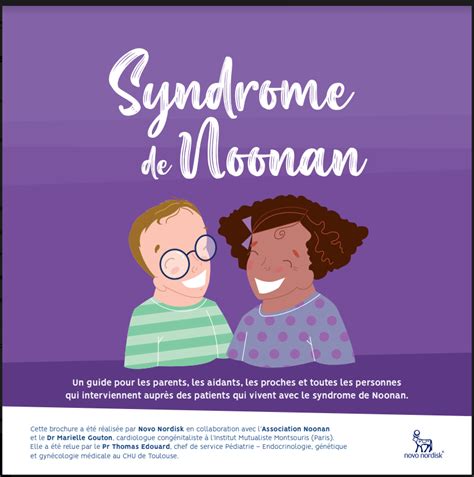 Livret Lannonce Du Diagnostic De Syndrome De Noonan Association Noonan