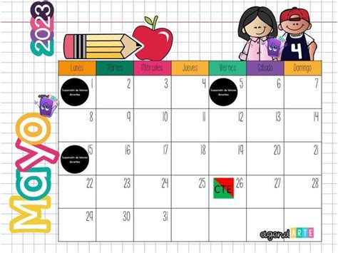 Pin De Irene En Agenda Agenda Escolar Para Imprimir Calendario Escolar Calendario Para Niños