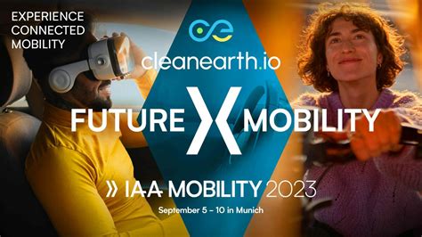 Experience The Future Of Mobility With Cleanearth Io At Iaa Mobility