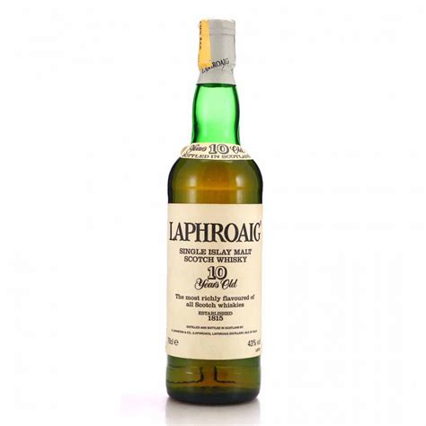 Laphroaig 10 Year Old 1990s Whisky Auctioneer