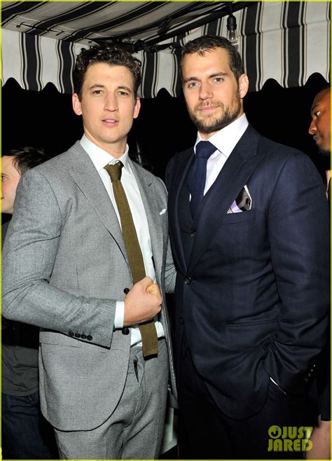 Chris Evans & Henry Cavill Bring Their Super Good Looks to W Mag's Pre-Golden Globes Party 2015 ...