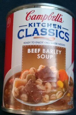 Kitchen Classics Beef Barley Soup Campbell S Soups 2