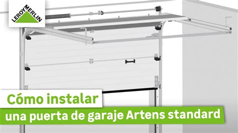 C Mo Instalar Una Puerta De Garaje Artens Standard Leroy Merlin Youtube