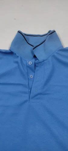 Plain Polyester Men Collar T Shirt Polo Neck At Rs 145 Piece In Mumbai