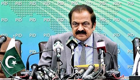 Rana Sanaullah Warns PTI To Stay Away From Red Zone For Tomorrows