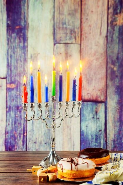 S Mbolo Judaico Feriado Judaico Hanukkah Menor Candelabros