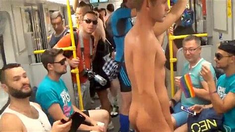 The Naked Gay Guy Is Shameless In The Subway Gay Bingo