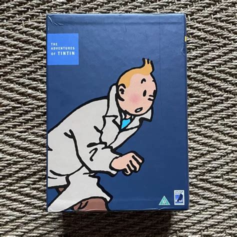 The Adventures Of Tintin By Herge Disc Dvd Box Set Picclick Uk