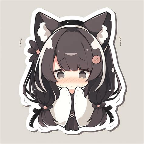 Anime Wolf Girl Chibi