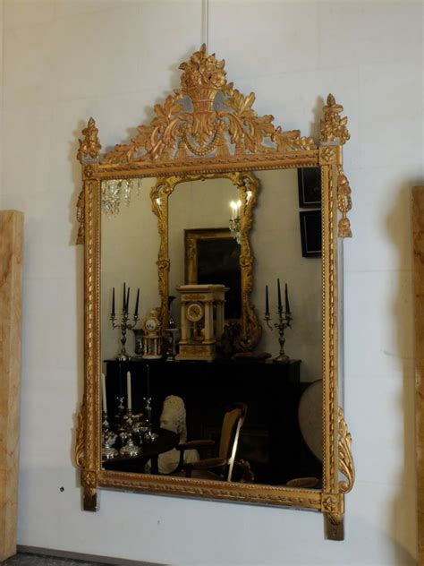 Miroir Louis Xvi En Bois Dor Xviiie Si Cle N