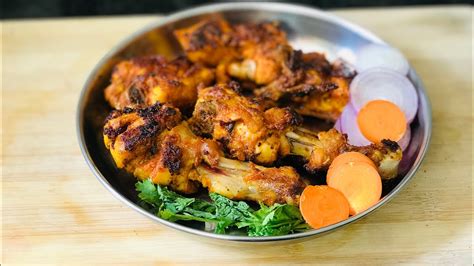 Tandoori Chicken No Oven Tandoori Chicken On Tawa Pan Youtube