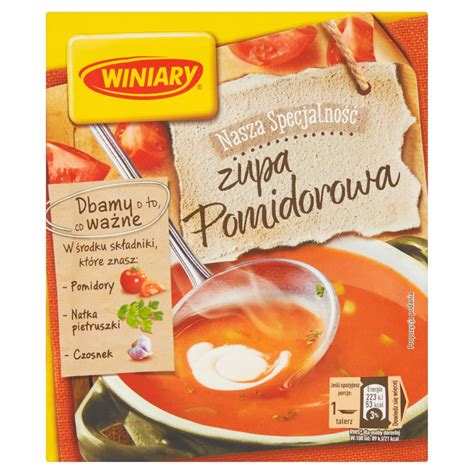 Winiary Zupa Pomidorowa 50g Danie Obiadowe Instant 13871406913 Allegro Pl