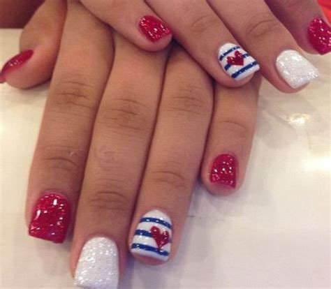 35 Patriotic Nail Designs To Show Off Your Red White And Blue Patriotic Nails Design