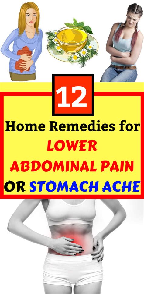 12 Home Remedies For Lower Abdominal Pain Or Stomach Ache