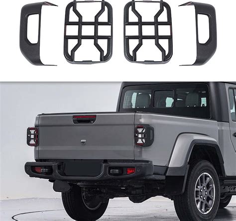 Amazon Cherocar For Jeep Jt Tail Light Cover Guards Rear Light