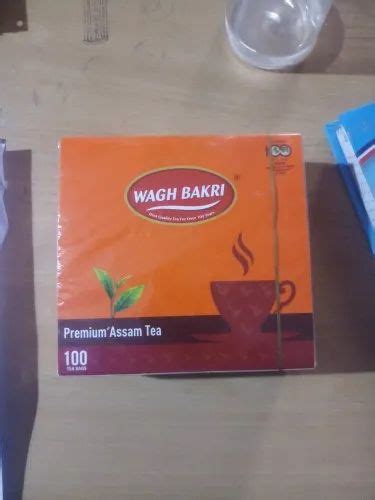 Black Wagh Bakri Premium Assam Tea Bags Powder Packaging Size 100 Teabags At Best Price In