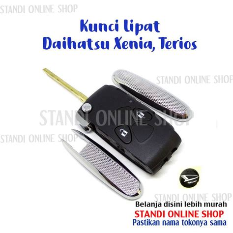 Jual Casing Kunci Lipat Flipkey Rumah Kunci Daihatsu Grand New Xenia