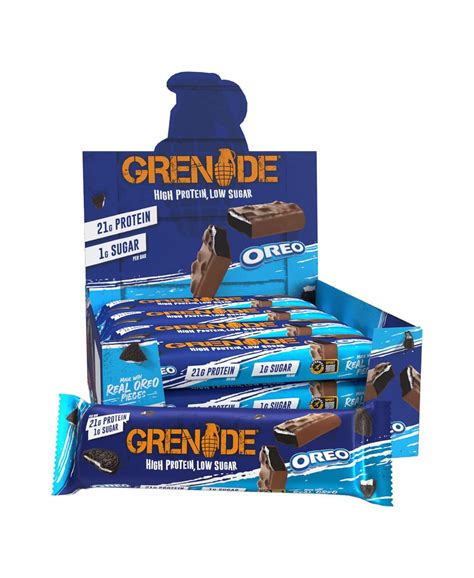 Grenade High Protein Low Sugar Bar Oreo X G