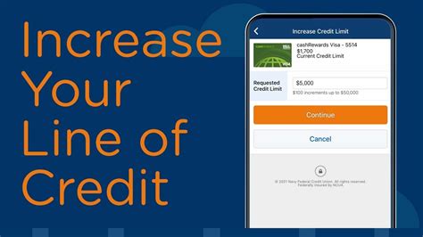How Do I Increase My Credit Card Limit Navy Federal Mobile App YouTube