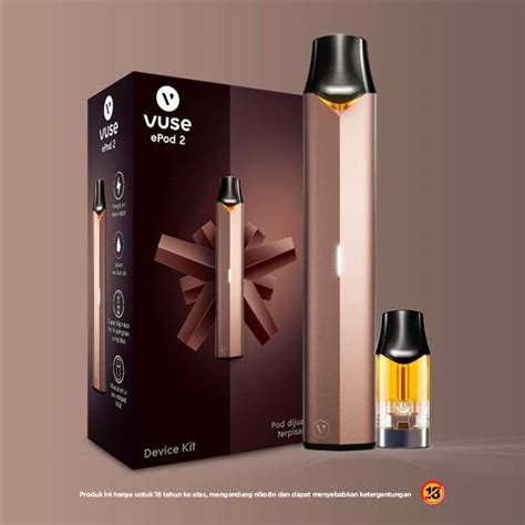 Promo Vape Starter Kit Vuse E Pod Warna Rosegold 1 E Pod 1 Vuse Pod