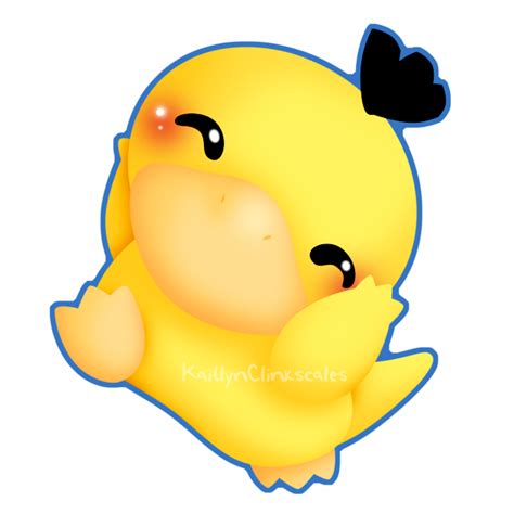 Chibi Psyduck Psyduck Pokemon Characters Pokemon