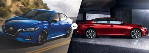 Nissan Sentra Vs Altima What S The Difference Wolfchase Nissan