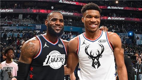 All Star Game 2020 Lebron James Et Giannis Antetokounmpo Ont Choisi