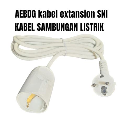 Jual Kabel Extension Listrik Broco Kabel Sambungan Kabel Listrik X