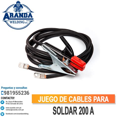 CABLE PARA SOLDAR 2 AWG ARANDA WELDING Premium Welding Products