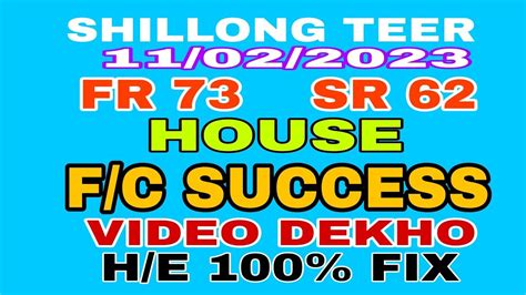 Shillong Teer Target Hit House Ending Best Common Number