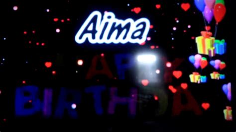 Aima Happy Birthday Song Youtube