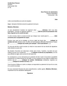 Lettre D Engagement De Paiement De Dette Artofit