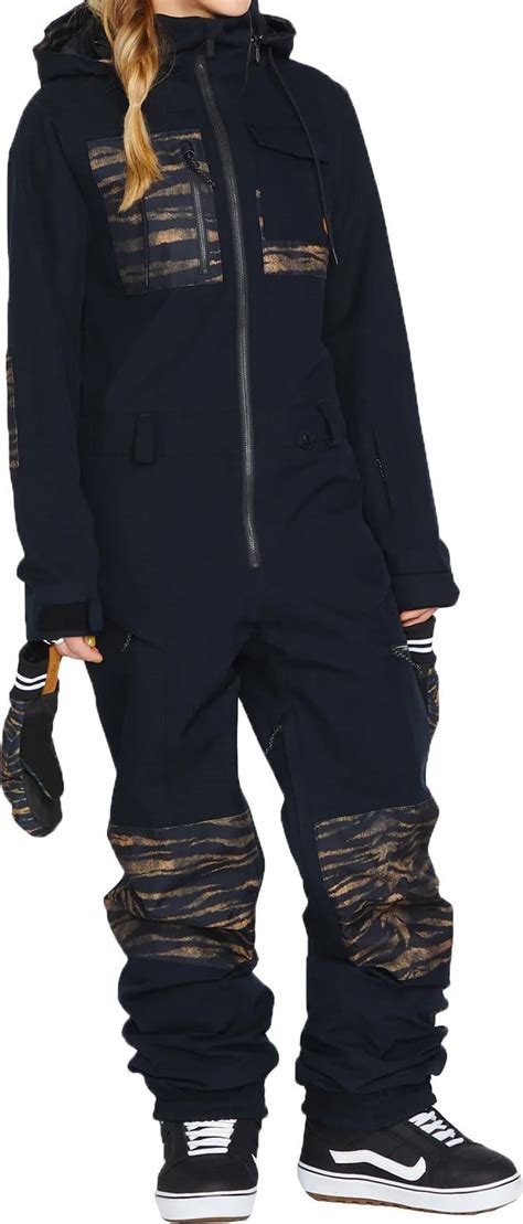 Volcom Women S Romy Snow Suit One Piece Black Tactics