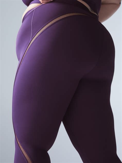 Flow High Waist Trimmed Legging In Purple Savage X Fenty Germany