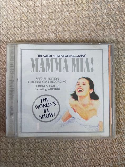 Mamma Mia Original Cast Recording Special Edition Cd Broadway Musical Hobbies And Toys Music