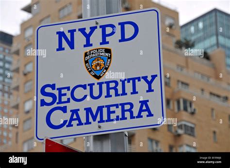New York City Police Department Nypd Surveillance Camera Manhattan