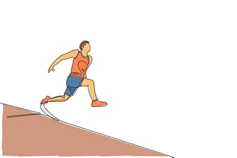 Standing Long Jump Cartoon