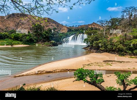 Binga Waterfalls Kwanza Sul Angola Africa Stock Photo Alamy