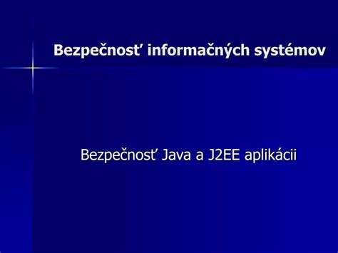 Ppt Bezpe Nos Informa N Ch Syst Mov Powerpoint Presentation Free