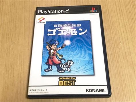 Yahooオークション ∧ Ps2 冒険時代活劇 ゴエモン Konami The Best