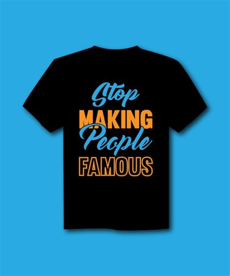 Premium Vector Typography T Shirt Design