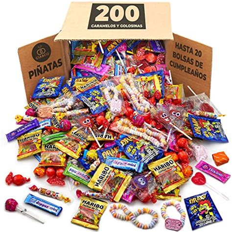 Descuento 2024 Mega Pack 220 Chuches SIN GLUTEN Para Cumpleaños