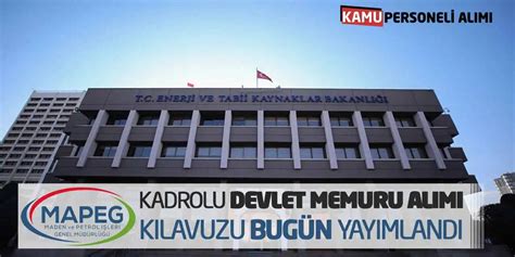 Bakanl K Kadrolu Devlet Memuru Al M K Lavuzu Bug N Yay Mland