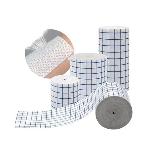 Hypoallergenic Wound Dressing Tape Spunlace Non Woven Fixing Roll