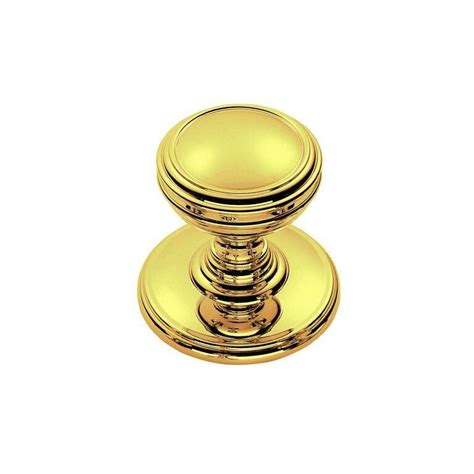 Fingertip Design Delamain Mm Dk Cupboard Knob Polished Brass