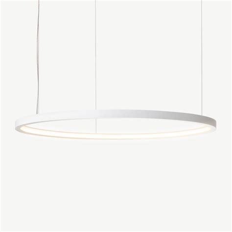 LED Ring Pendant Lamp HALO 1200 Mm White Lightinova Professional