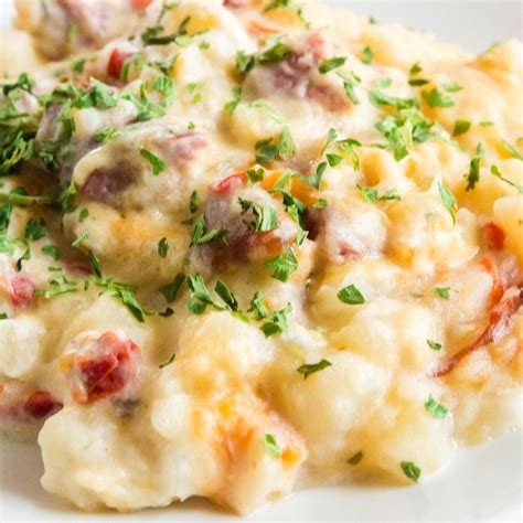 Crockpot Kielbasa And Potatoes Casserole Recipe Bake Me Some Sugar