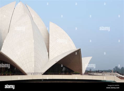 New Delhi India Bahai House Of Worship Also Known As The Lotus Temple